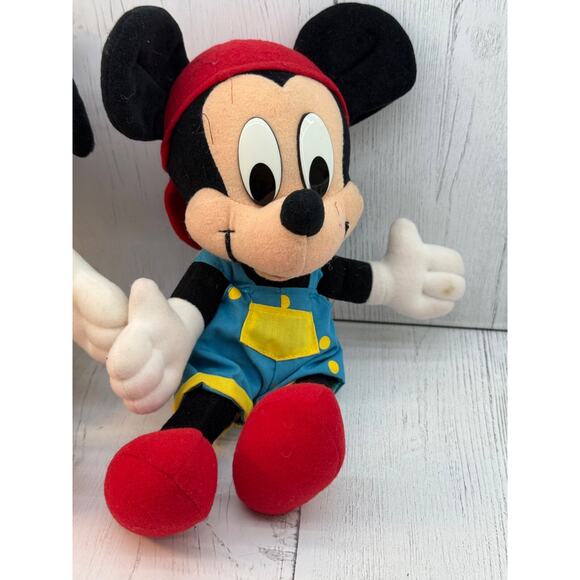 Disney Mickey and Minnie Plush Toys Mattel 1994 Toddler Toys Stuffed Figure - Picture 2 of 12